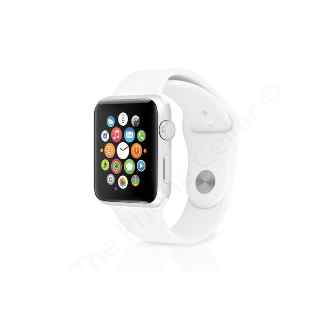 Smart Watch Waterproof Bluetooth Call Monitor Blood Pressure - White