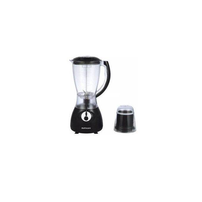 Hoffmans Juice Blender-1.5L- with Dry Mill - Black