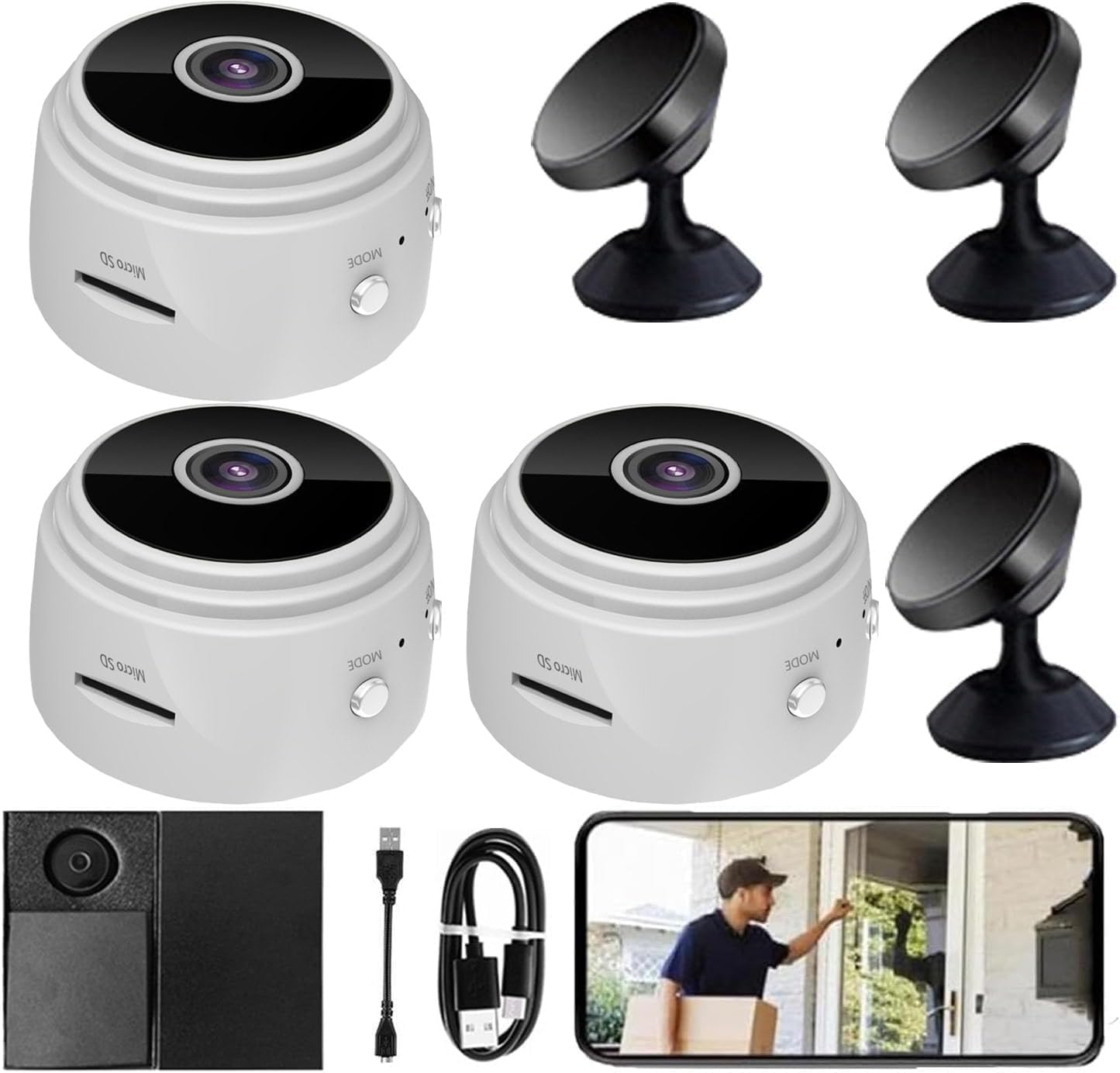 A9 Mini Wifi Camera Smart Home Camera Full HD 1080P Small Wireless Infrared Night Vision Camera