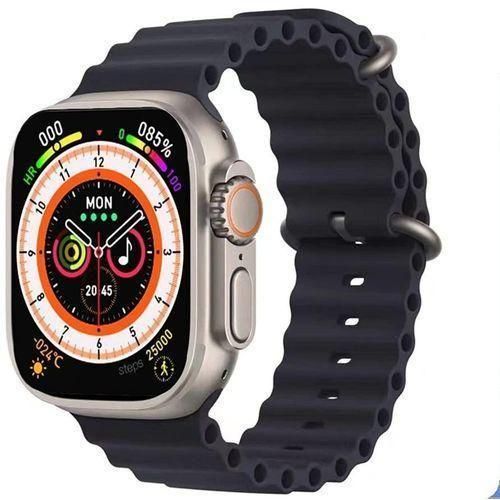 Ultra Smartwatch Waterproof 1.99" Series 8 HD Display Smart Watch - Black