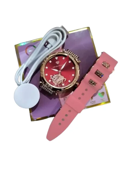 Girls watch with Two Straps Automatic Self winding Elegant Design Exquisite Craftsmanship